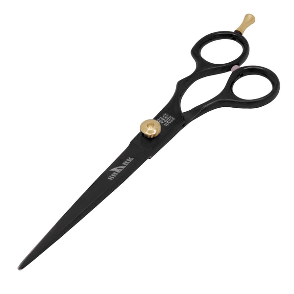 Pet Grooming Scissors with gold adjustable screw Patterned